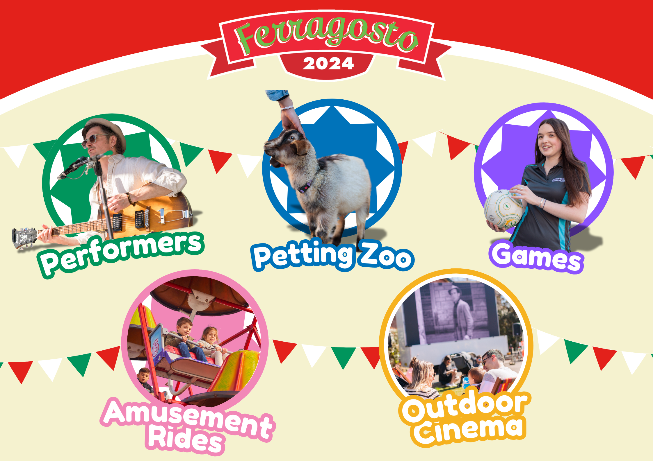 List of ferra entertainment for 2024