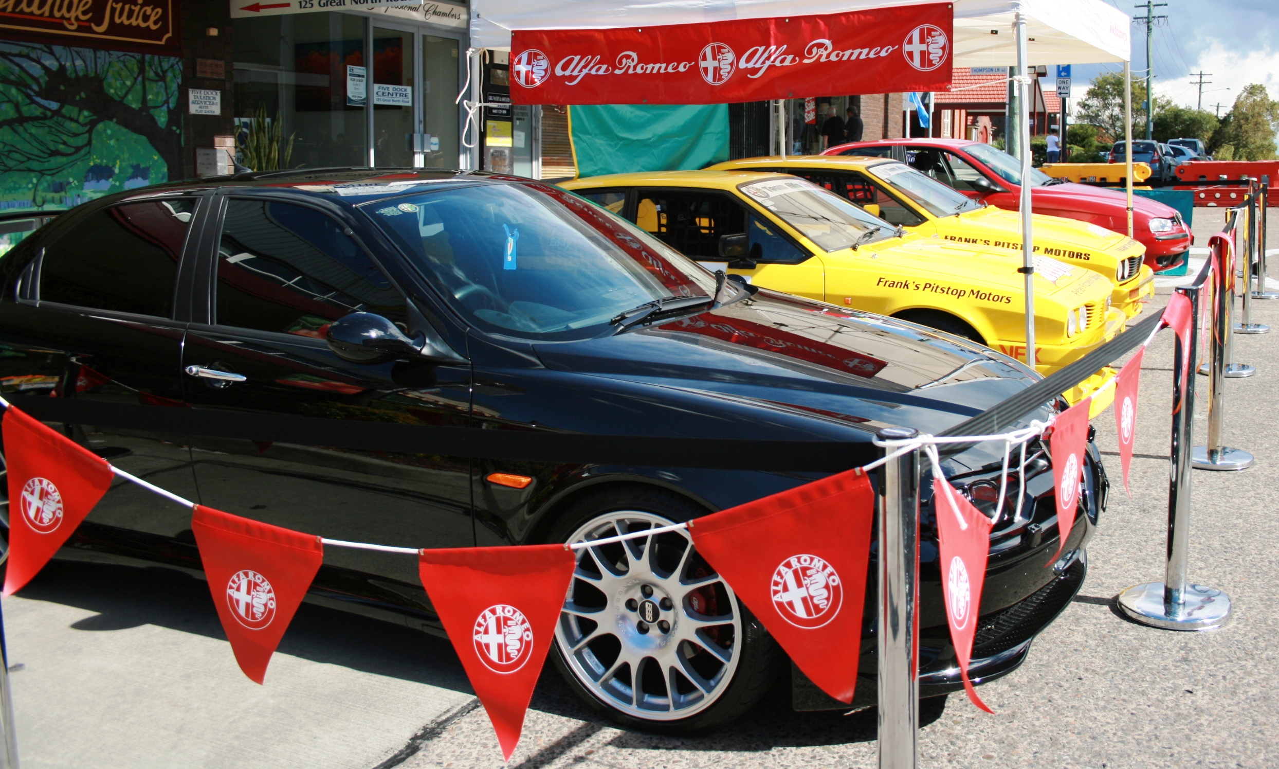 Alfa Romeo car display