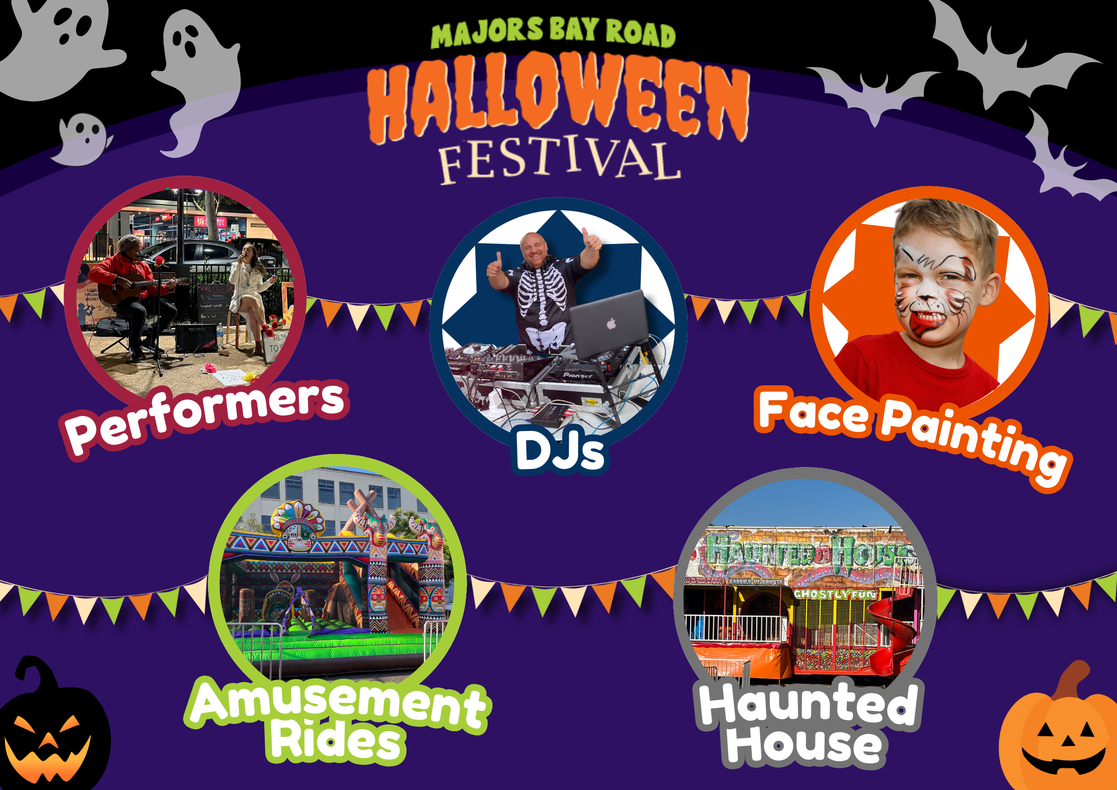 Halloween Festival list of entertainment