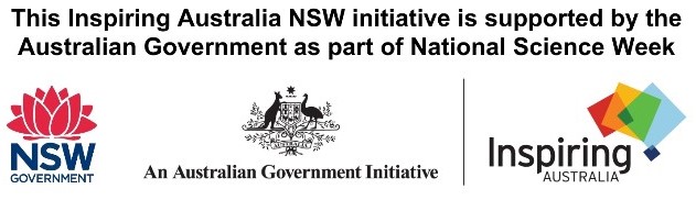 Inspiring Australia logo with the Commonwealth crest and NSW Government Logo
