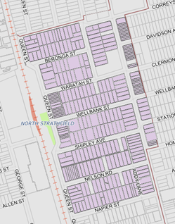 Map of North Strtathfield Transport Oriented Development Precinct