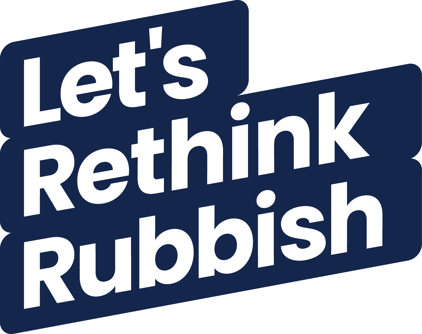 Let's Rethink Rubbish logo