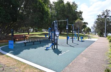 Bayview Park fitness equipment