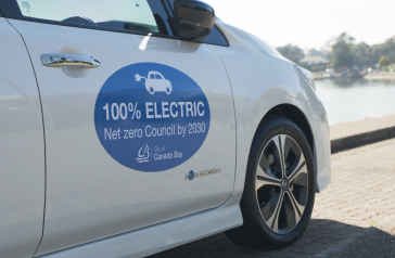 Council's electric vehicle