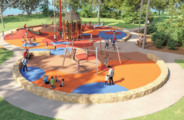 Artist's Impression of Cabarita Park Playground