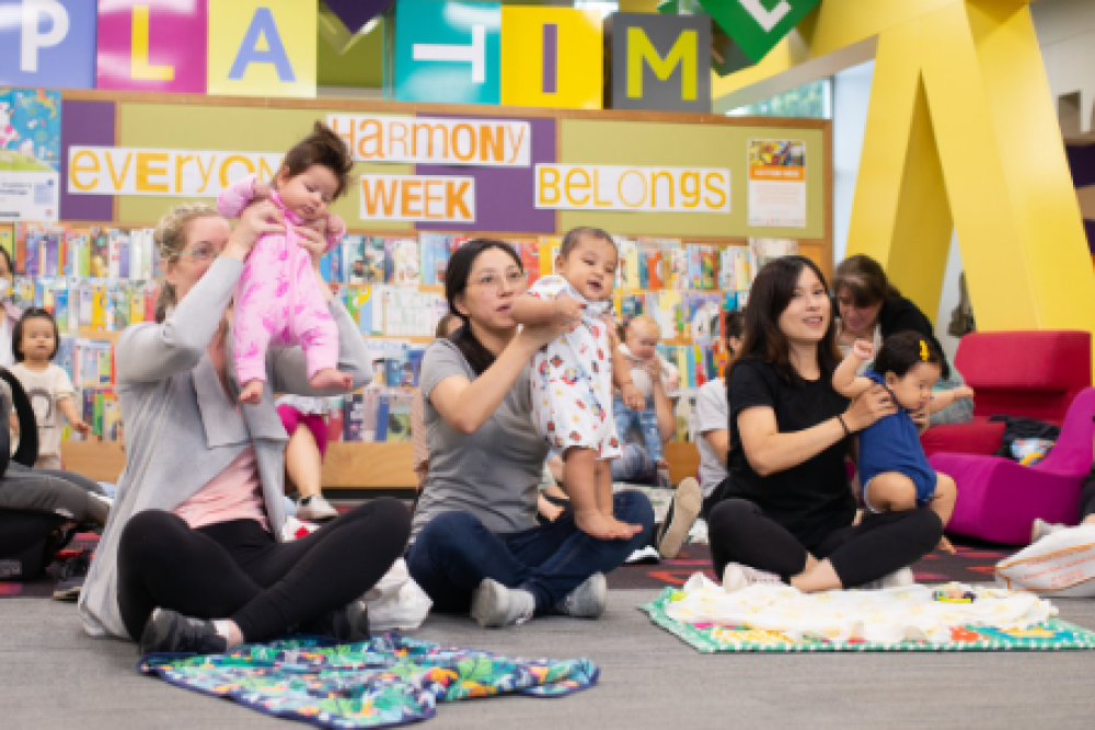 Baby Rhymetime at Five Dock Library (Term 1, 2025)