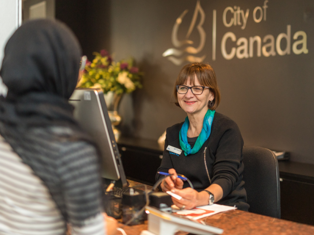 Council Customer Service at Concord Library