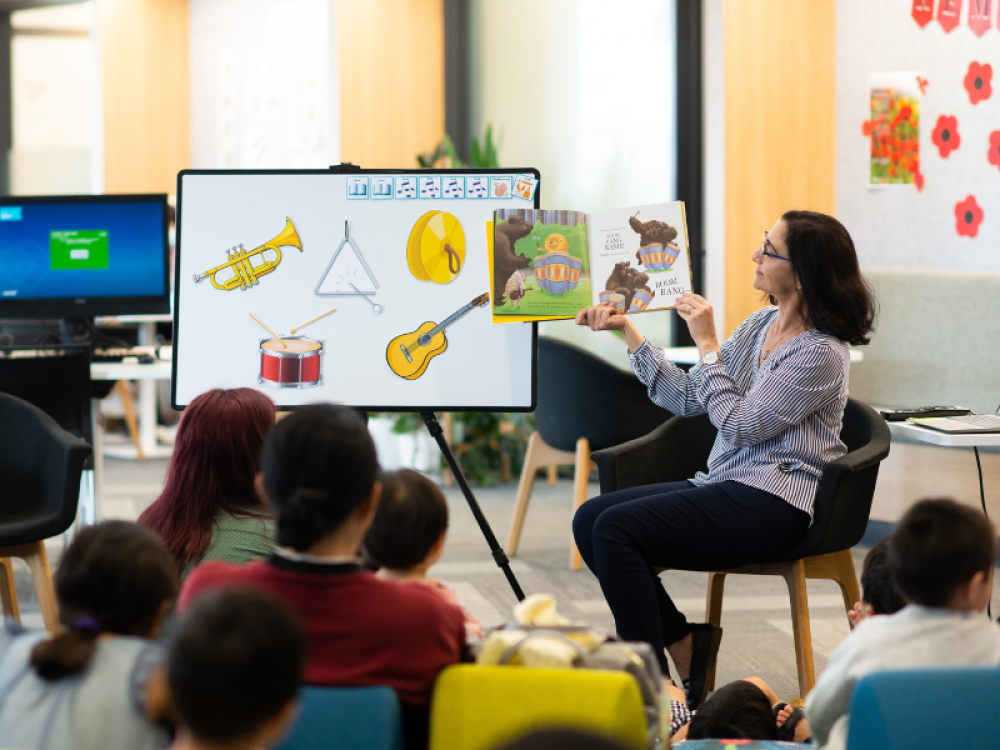 Preschool Storytime at The Learning Space, Rhodes (Term 4, 2024)