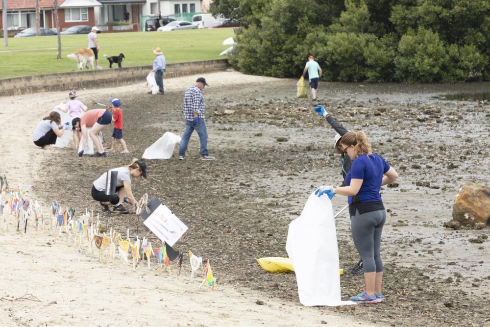 Spring Clean for the Godwits at Halliday Park