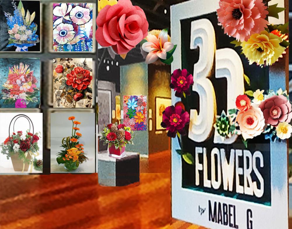 Exhibition: Blooming Dimensions 3D Flower Art