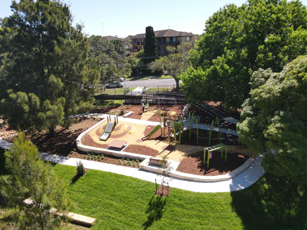 Brett Park Playground official opening