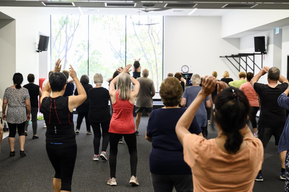 Seniors Festival: Exercise classes at Concord Oval Recreation Centre