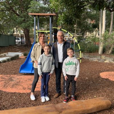 A new playground for WA McInnes Reserve 