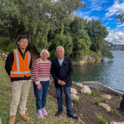 Chiswick foreshore upgrades now complete