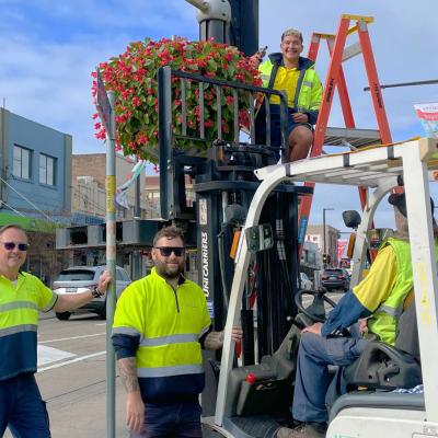 Town centres get spring makeover