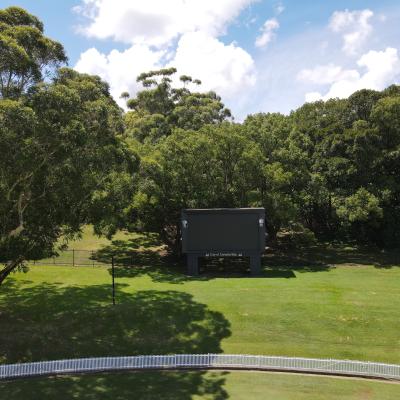 New replay screen cements Drummoyne Oval as a premier sporting venue