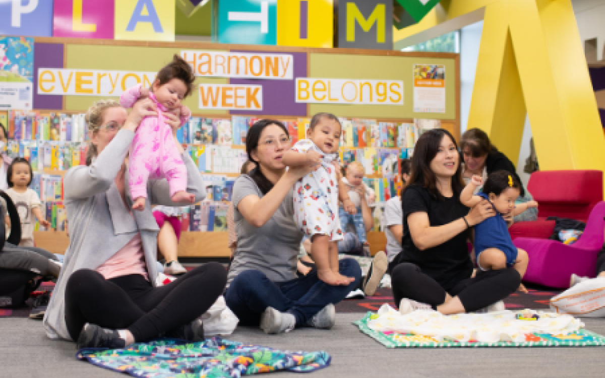 Baby Rhymetime at The Learning Space, Rhodes (Term 4, 2024)