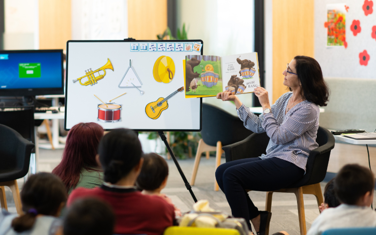 Preschool Storytime at The Learning Space, Rhodes (Term 4, 2024)