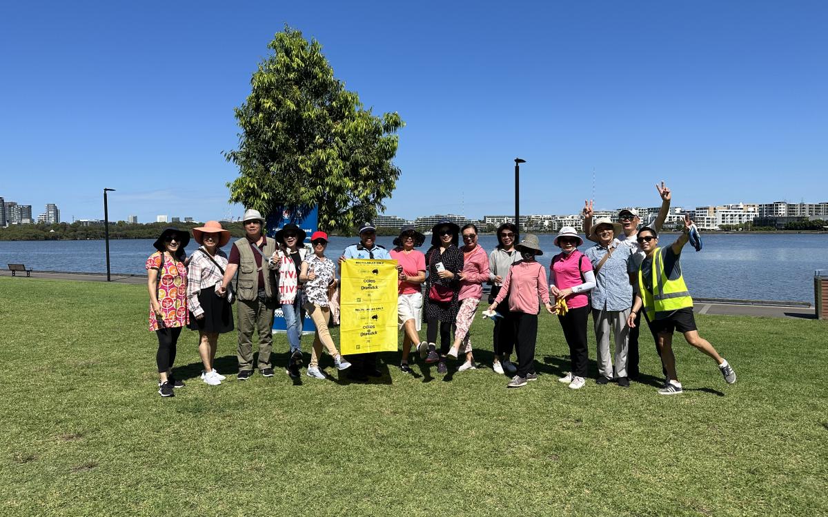 Clean Up Australia Day: Rhodes Foreshore Park