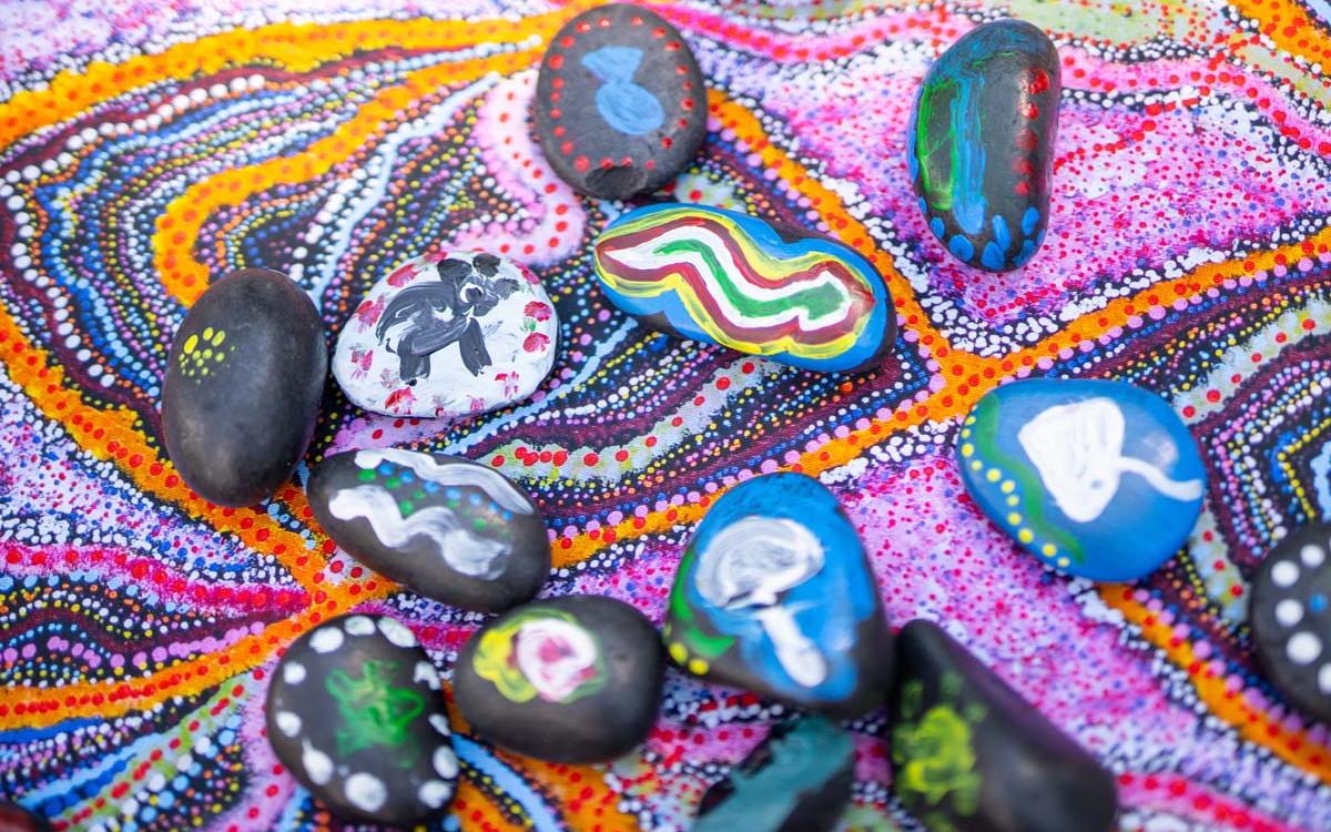 NAIDOC Week: Indigenous Rock Painting