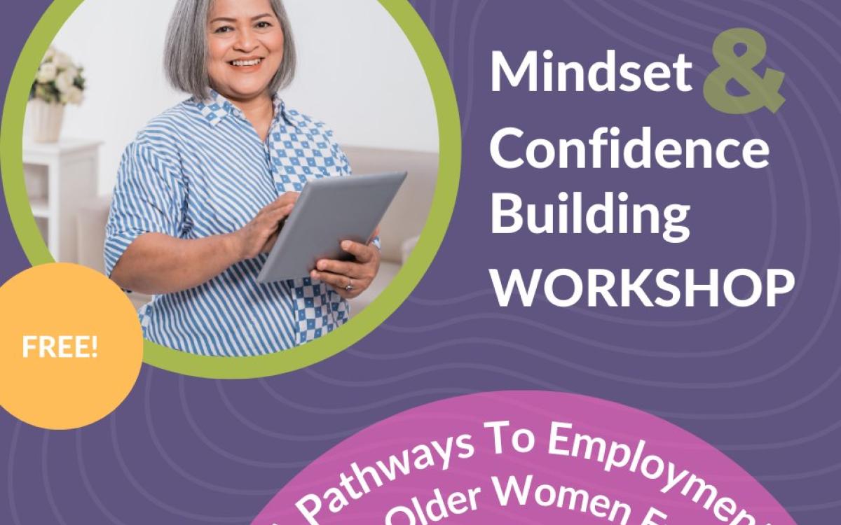 Mindset and confidence-building workshop for older women 