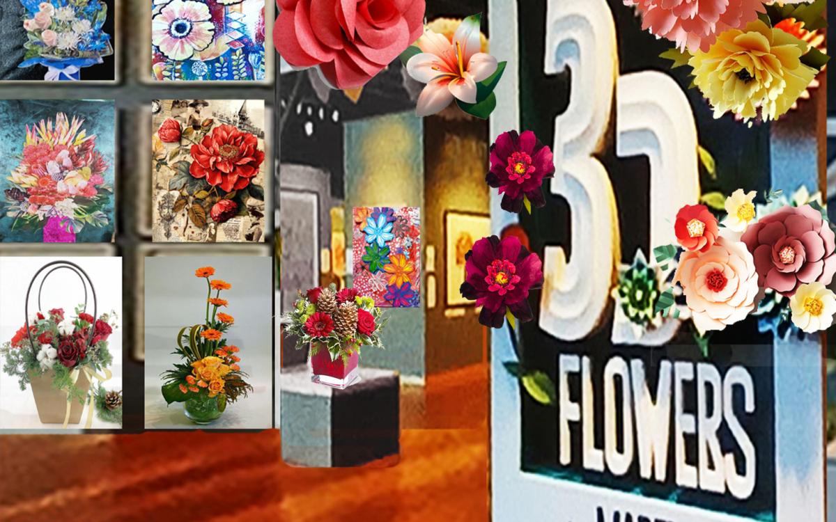 Exhibition: Blooming Dimensions 3D Flower Art